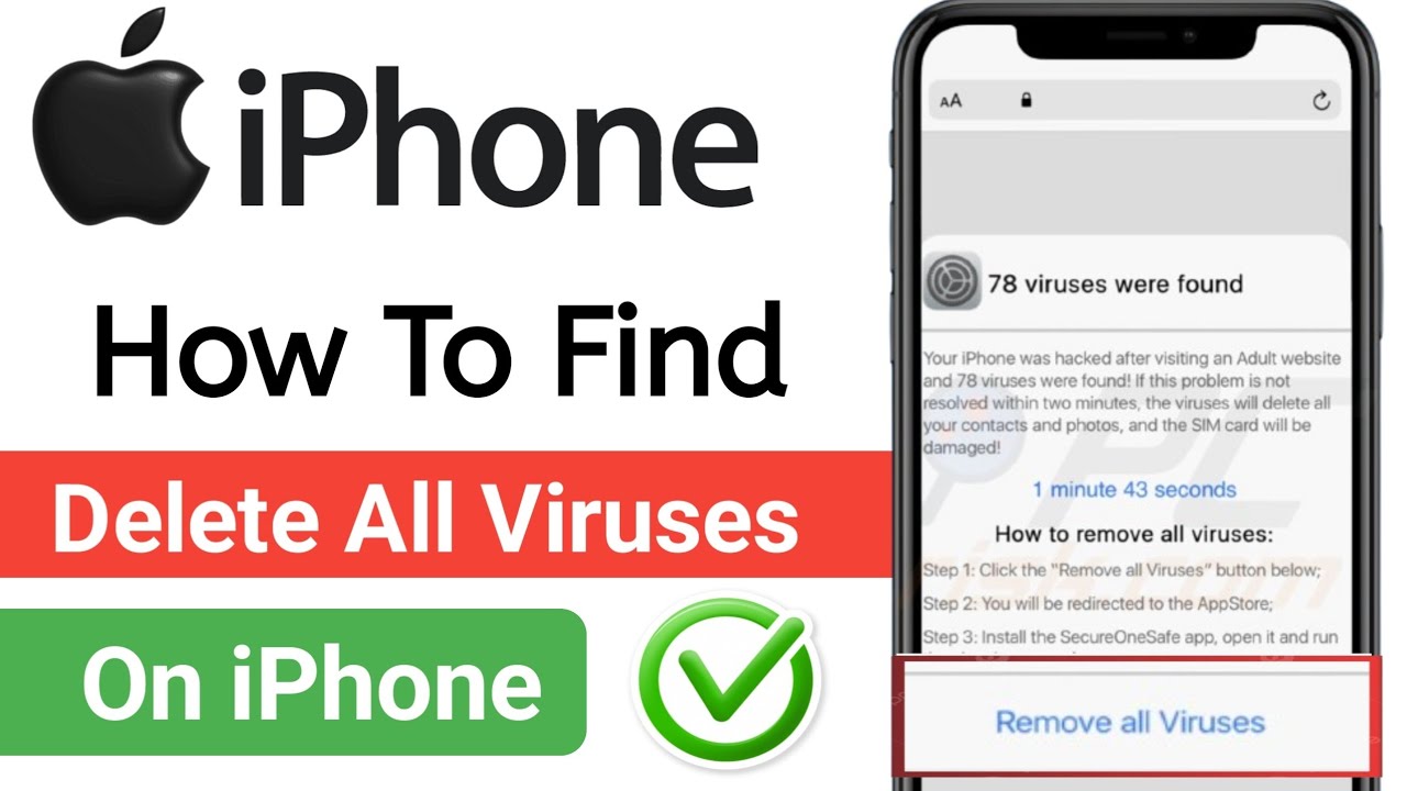 How to Find & Delete ALL Viruses on iPhone (Step by Step Guide!)