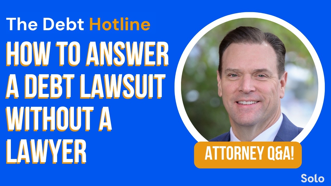 How to Answer a Debt Lawsuit Without a Lawyer