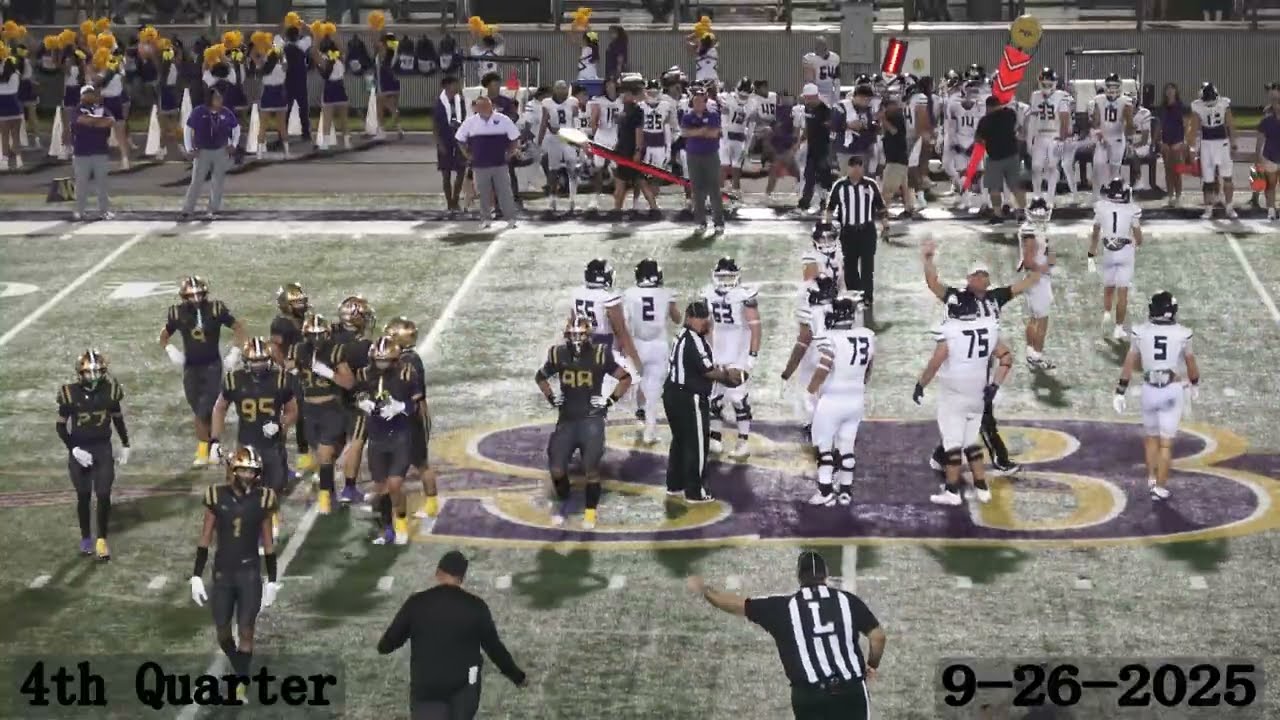9-26-2025_4TH quarter: San Benito VS. Weslaco