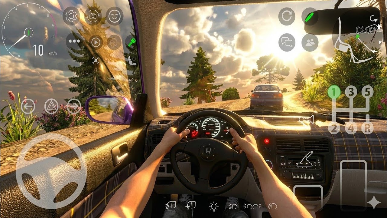 New Etiket Online: Multiplayer - Honda Civic POV Realistic Drive - New Mobile Game 