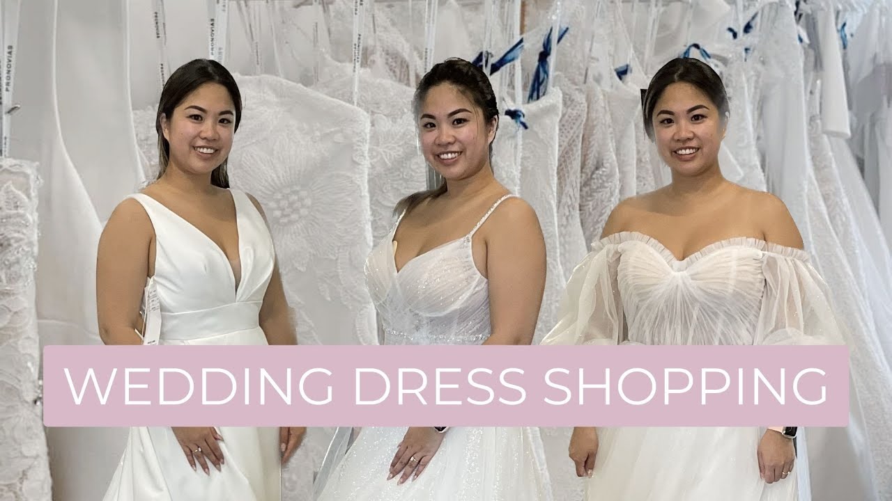 PART 1: Wedding Dress Hunt at Blue Bridal [Wedding Series 👰🏻‍♀️] #2024bride