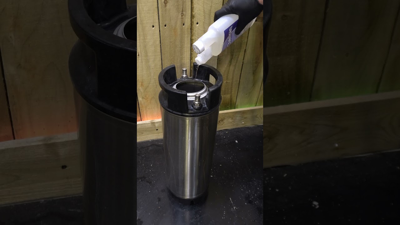 Cleaning a Corny Keg #homebrewing #kegbeer #howto