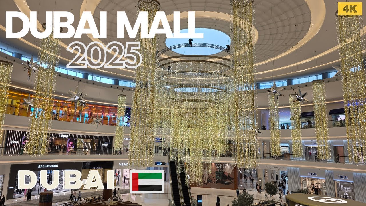  Dubai Mall 2025 Dubai [4K] - Walking Tour