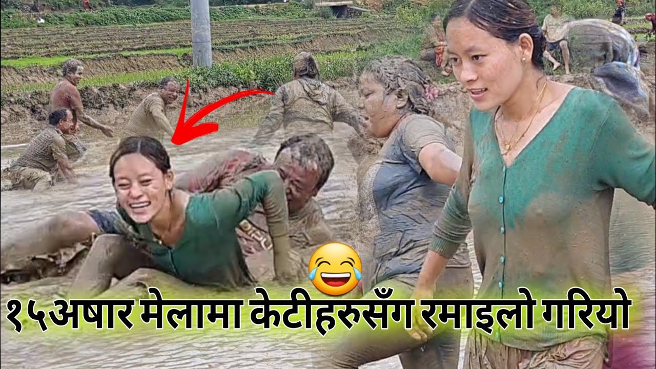बन्दिपुर 15 अषार मेलामा केटीहरुसँग रमाइलाे गरियाे 😂 || 15 Asar Festival In Bandipur  Fun😅