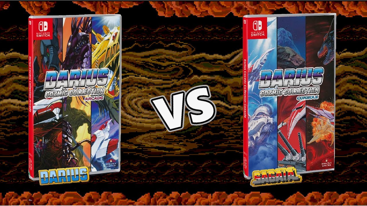 Which Version to buy? | Darius Cozmic Collection Arcade VS Console