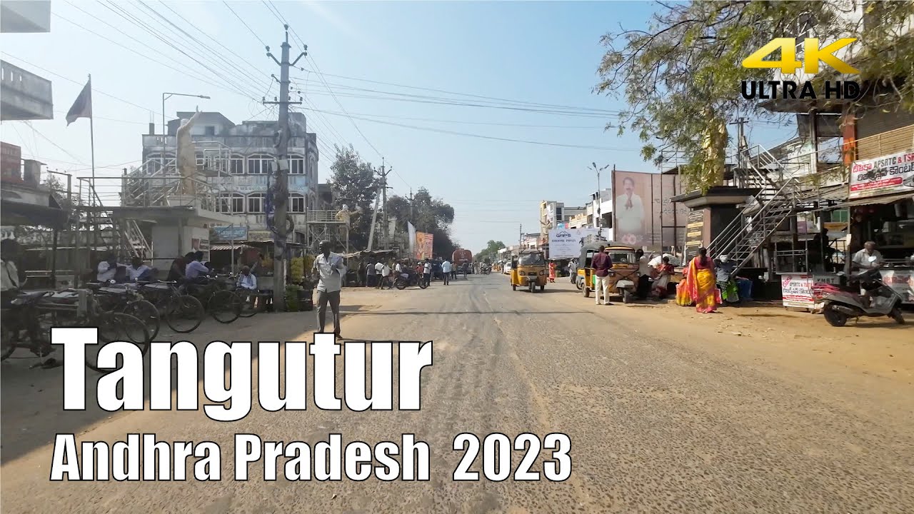 【India Drive 4K】Tangutur , Andhra Pradesh 2023