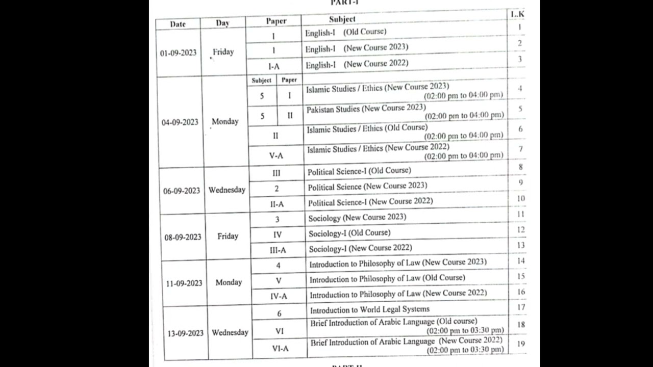 Punjab university exams 2023,punjab university exams 2023 official news,pu announce new exams date