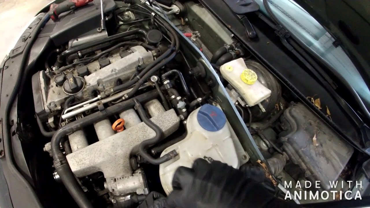 2003 volkswagen passat heater core hose removal
