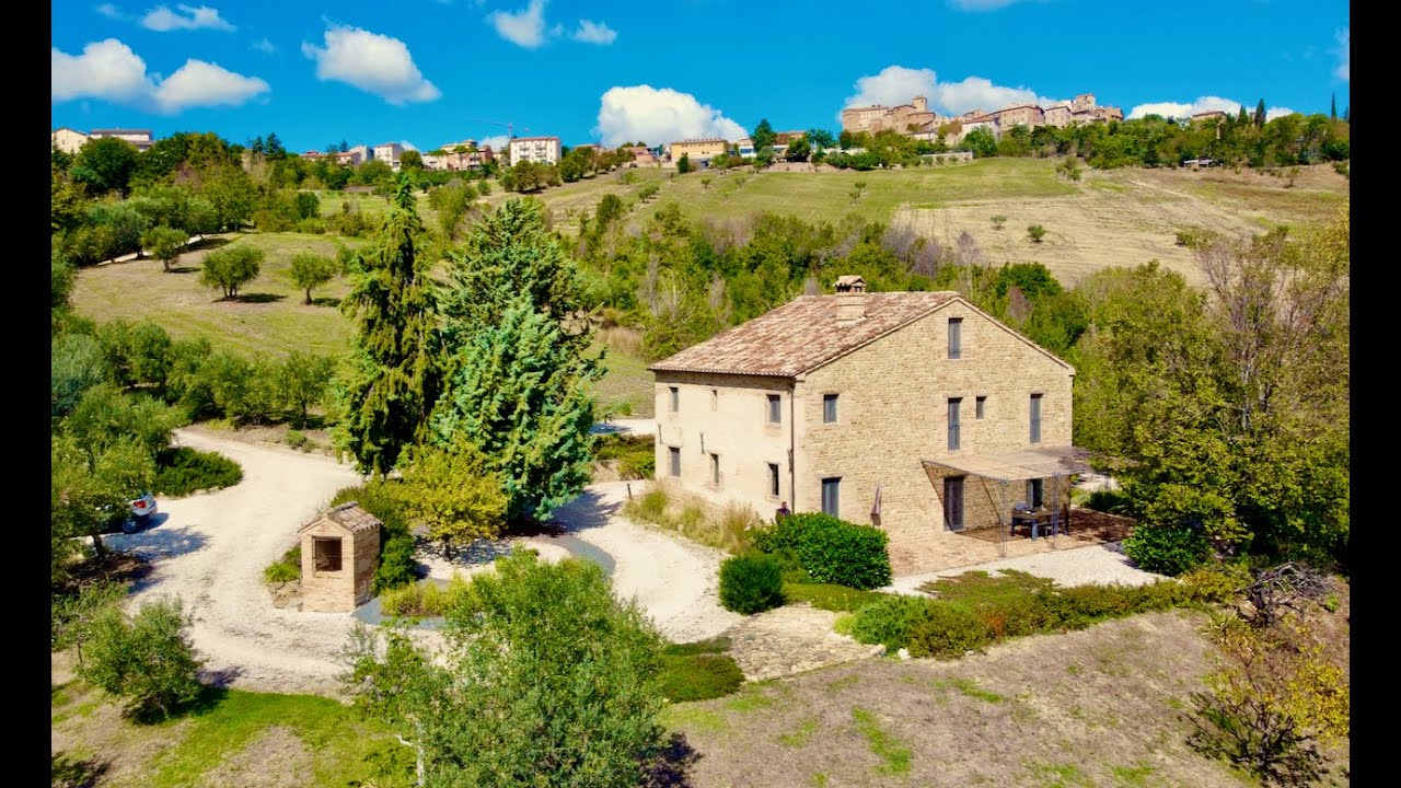 VIDEO TOUR - Casa Unita - €519,000 - Loro Piceno (MC) - Restored Le Marche Farmhouse