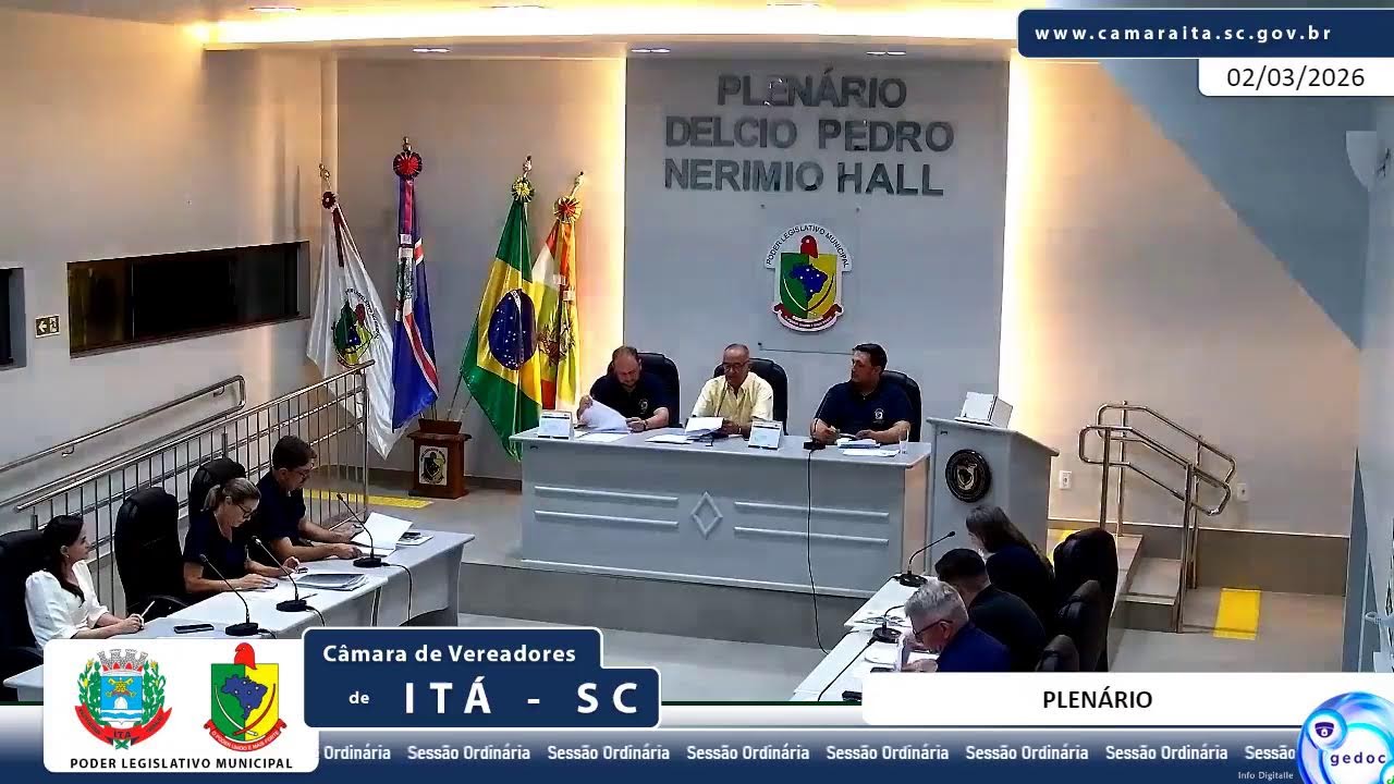 SESSÃO ORDINÁRIA - 9 DE MARÇO DE 2026