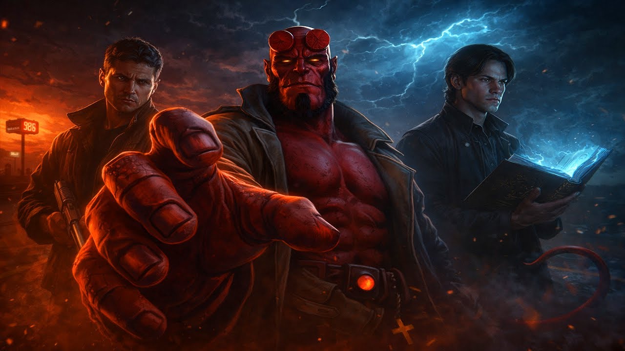 What If Hellboy Entered the Supernatural Universe?