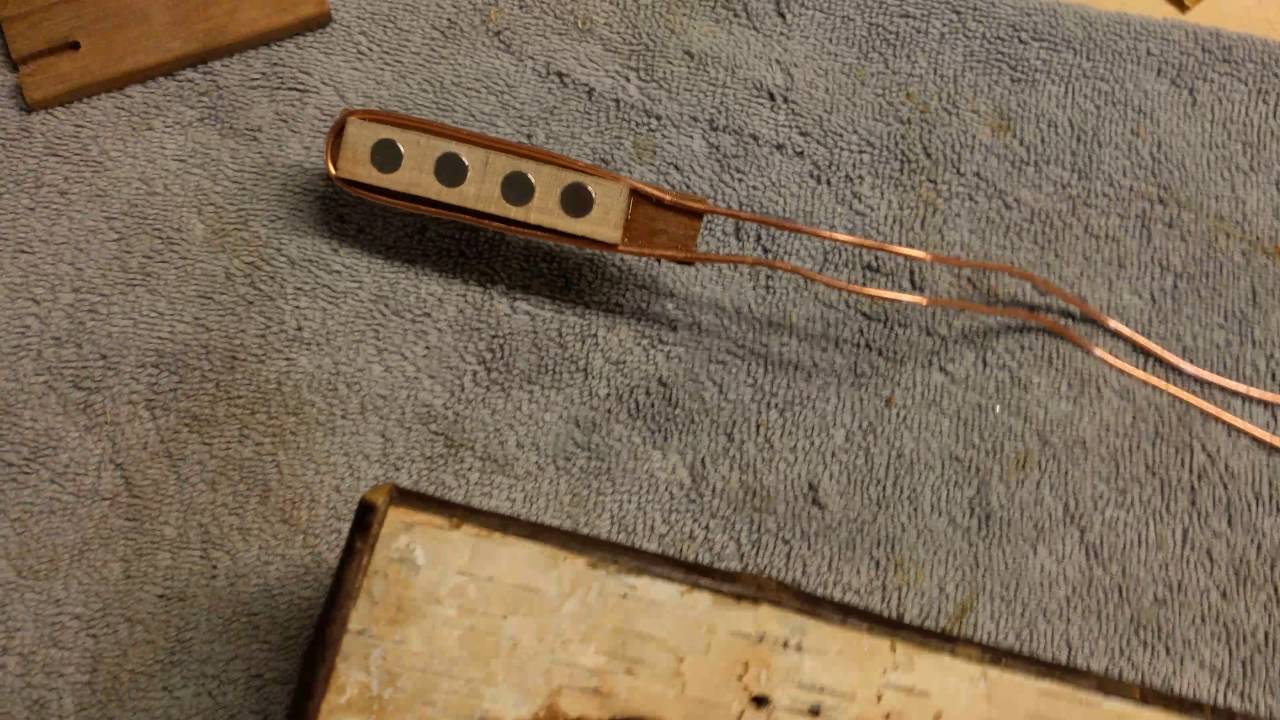 Alumitone style pickup for CBG prototype.