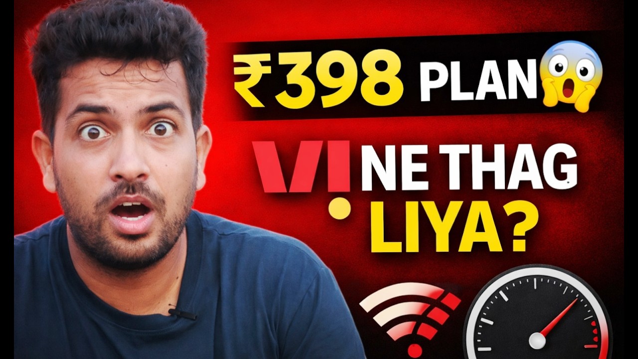 ₹398 VI Plan Ka Sach &ndash; Galti Se Bhi Recharge Mat Karna #VodafoneIdea #RechargeReview #MobileRecharge