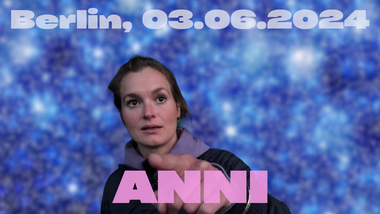 03.06.2024 Berlin Disclaimer Walk mit Anni