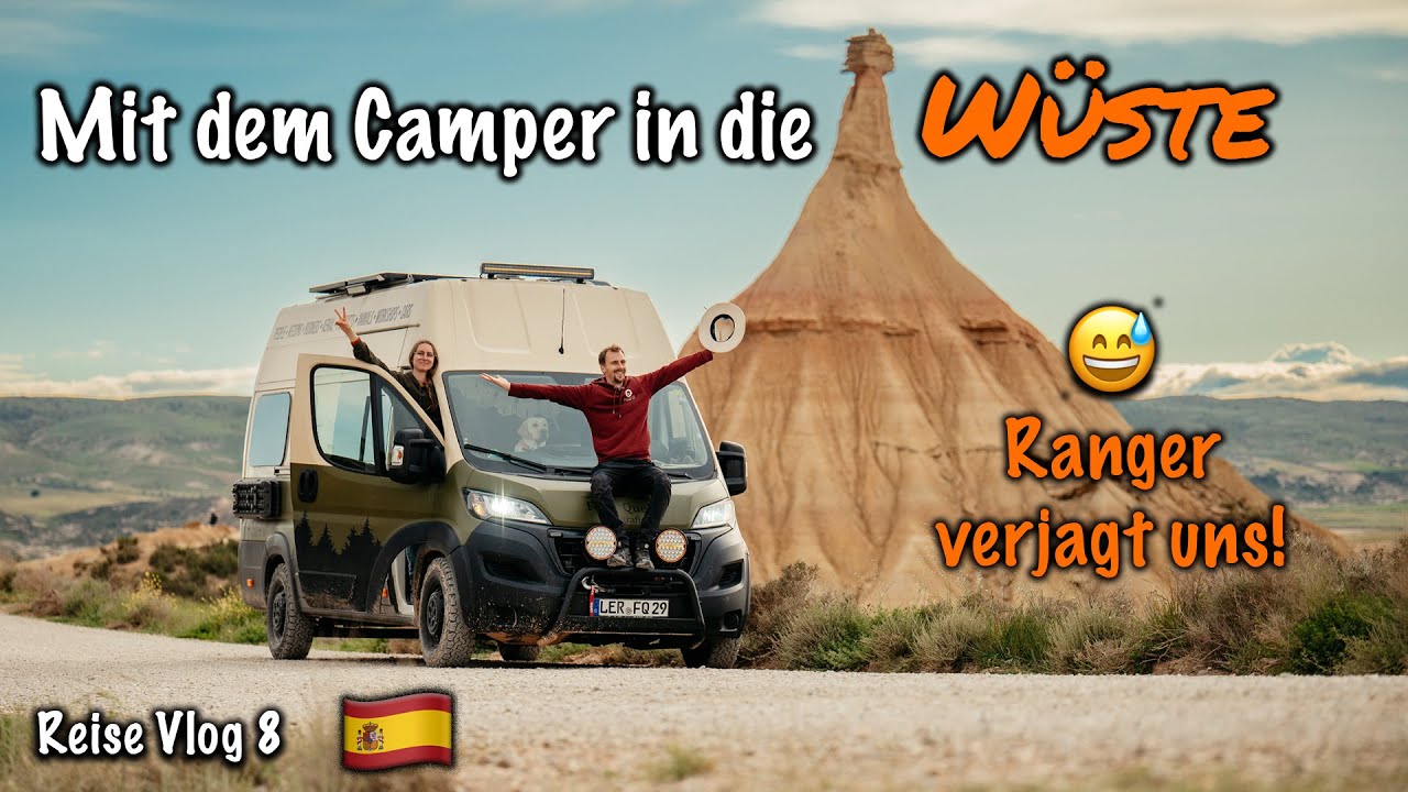 Ranger verjagt uns aus der Wüste?! Vanlife Reise #Vlog8 mit dem Camper in Spanien. #vanlife #camping