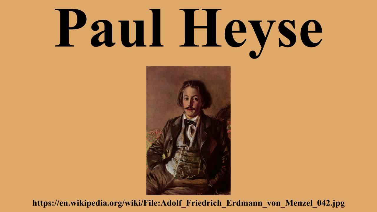 Paul Heyse