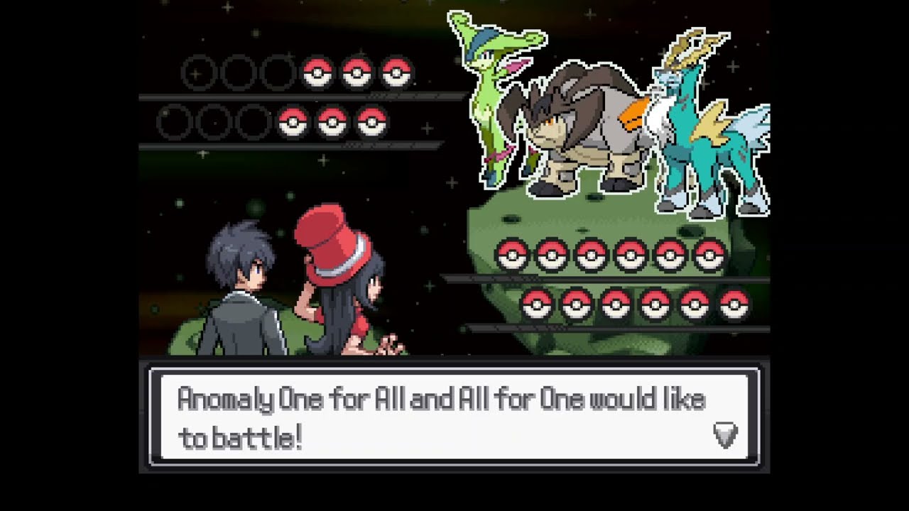 Pokemon Reborn MonoPsychic HC Nuzlocke Postgame VS Swords of Justice Trio