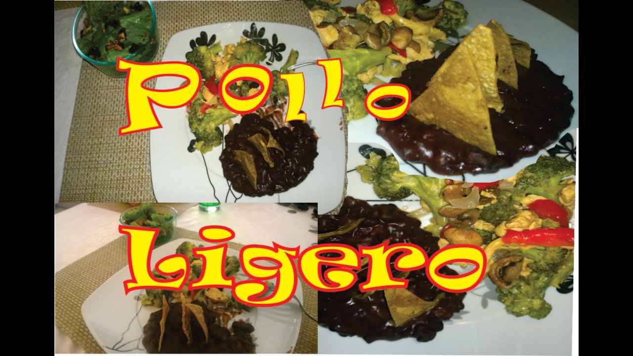 Pollo ligero pero sabroso!!!/Light and rich chicken !!!