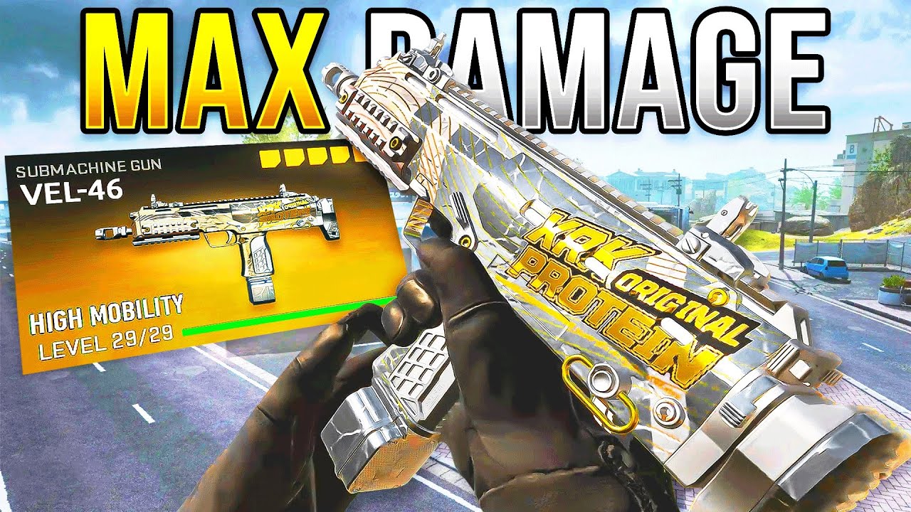 MAX DAMAGE VEL 46 Loadout Shreds in Warzone!