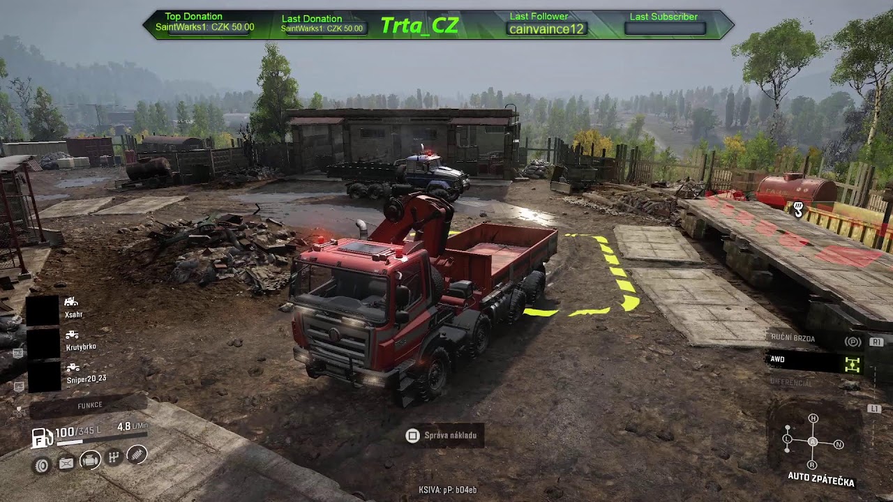 SnowRunner CO-OP CZ/SK🚛 Pohoda? Ne. Bahenní peklo!