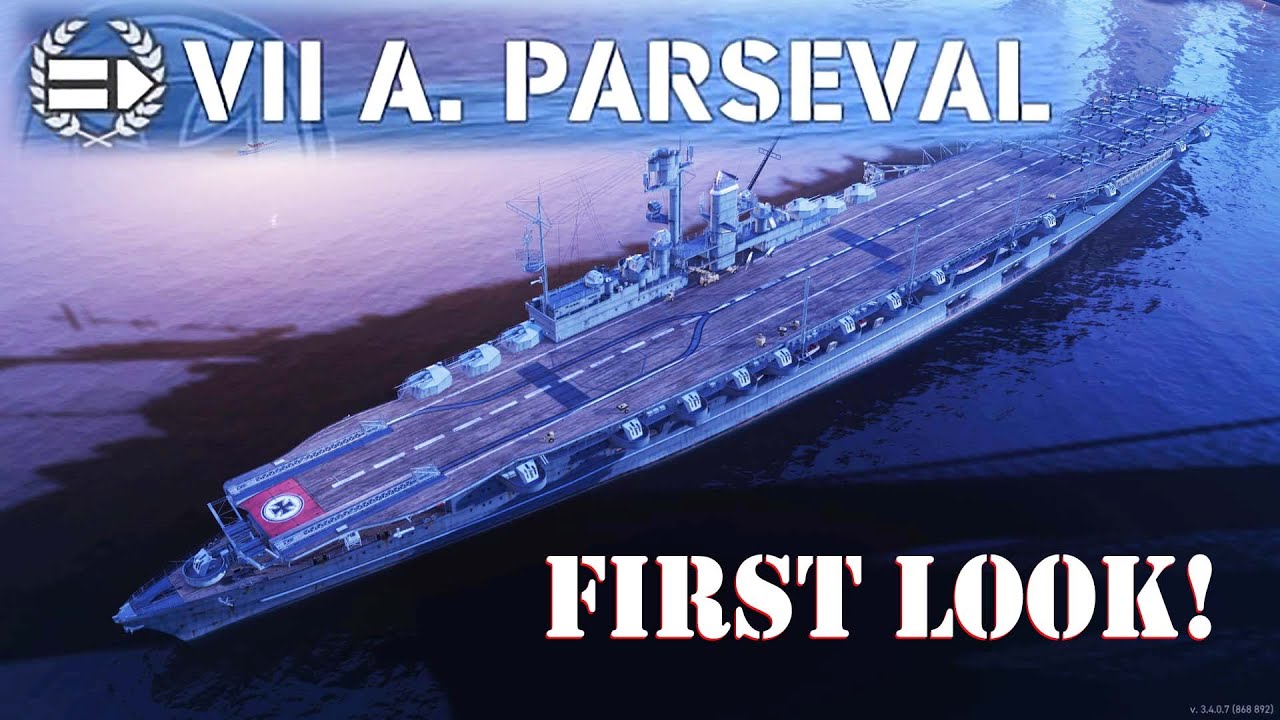 Parseval Tier 7 German Aircraft Carrier | World of Warships Legends