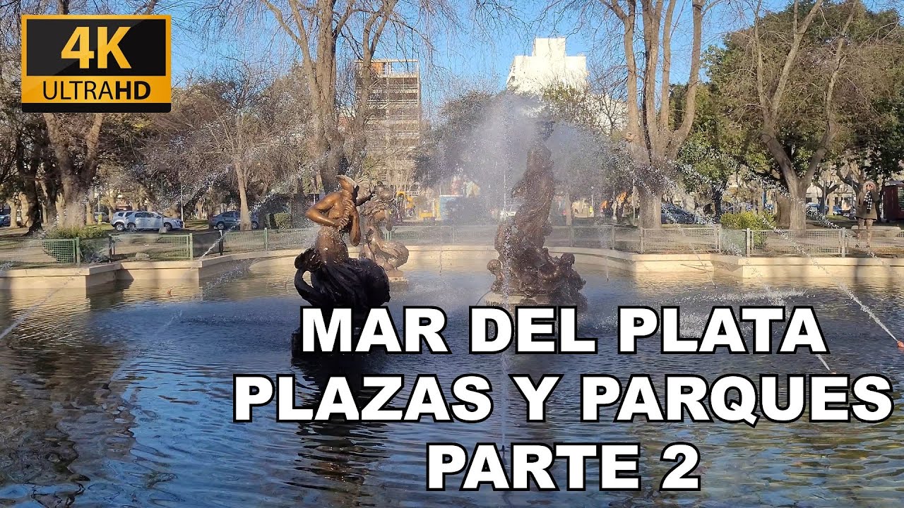 Recorriendo Mar del Plata: Plazas y parques, parte 2