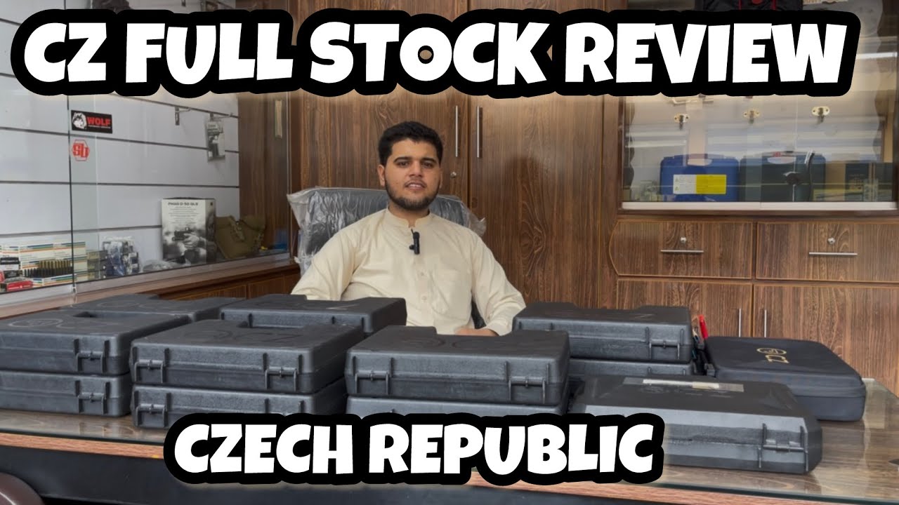 The cz pistol lineup || in depth review || Czech Republic 
