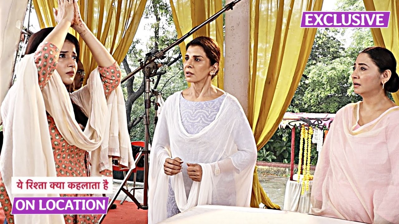 Yeh Rishta Kya Kehlata Hai | On Location | Armaan Ko Nahi Chodungi, Abhira Ne Li Shapath