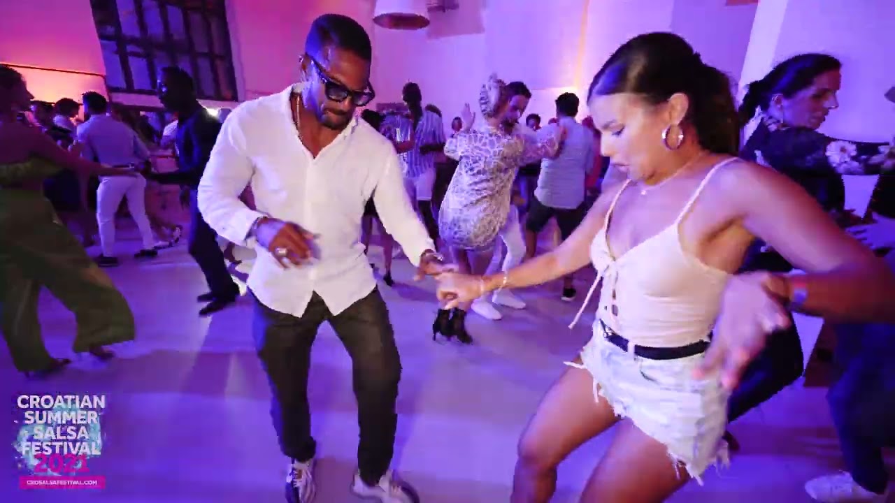 Maykel Fonts & Myrto - Social dancing | Croatian Summer Salsa Festival 2021