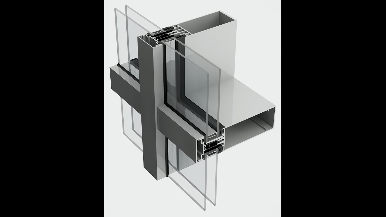 Introduction to Glass curtain wall in Arabic-Part 01