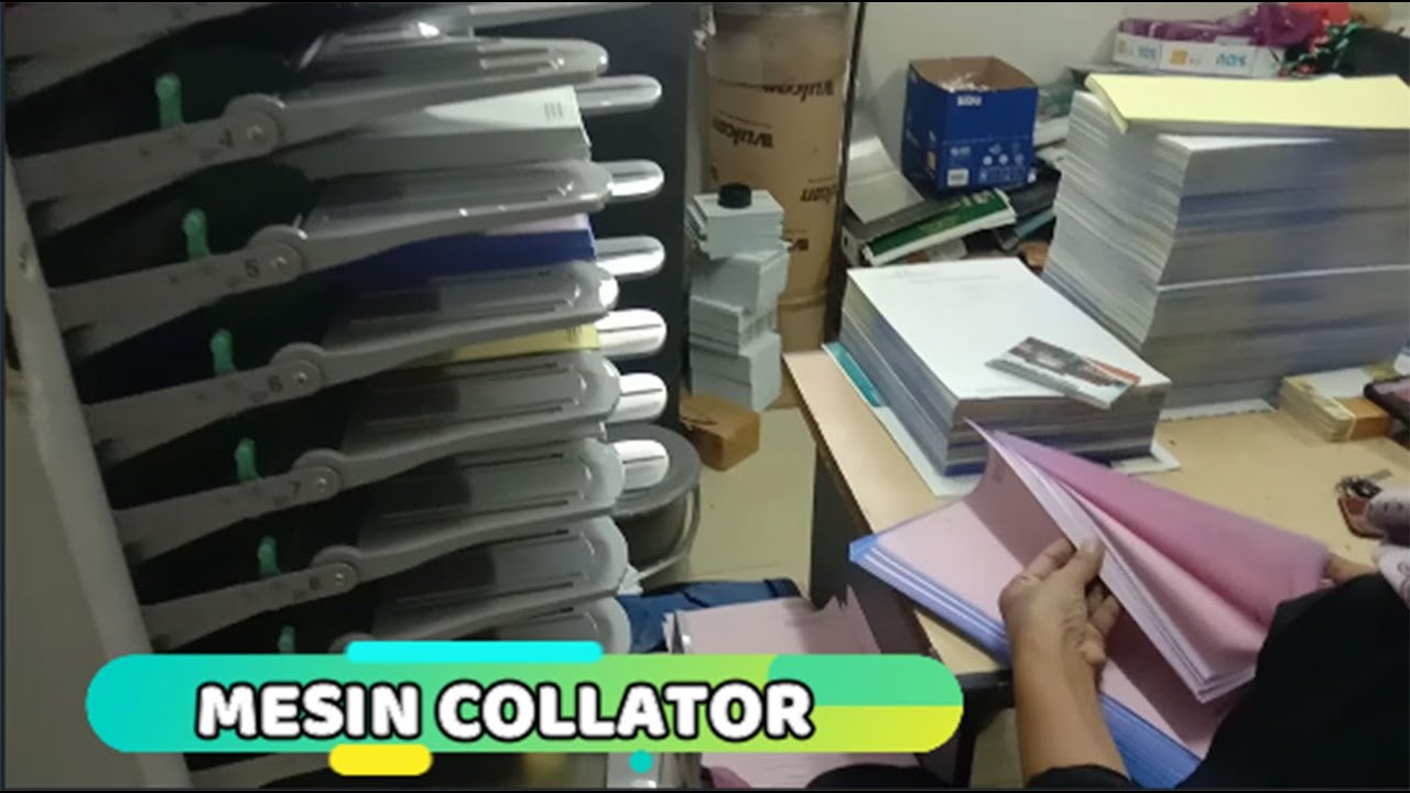 Riso Collator Mesin Susun Kertas Paling Cepat