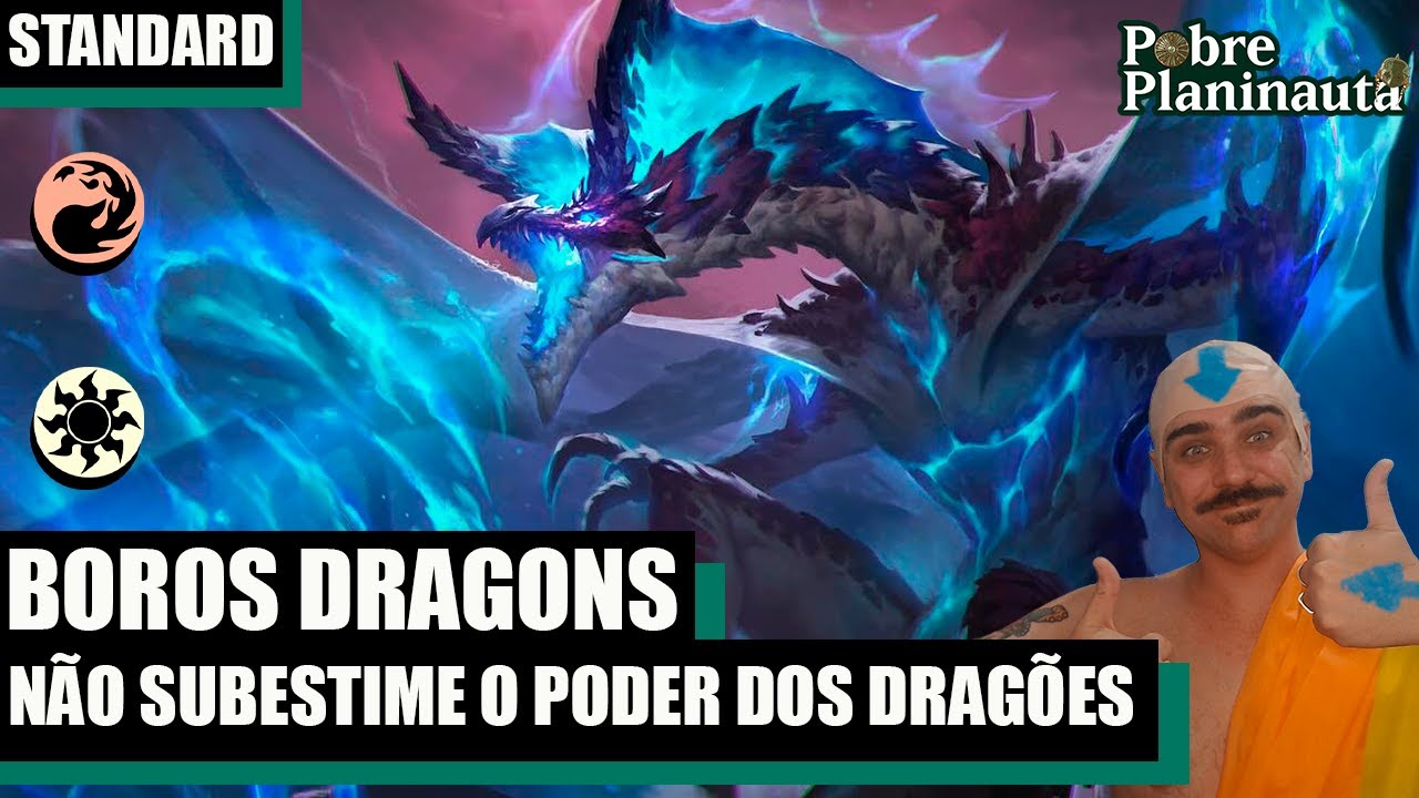 DRAG&Otilde;ES COM DESCONTO &Eacute; COVARDIA - Boros Dragons - MTG ARENA STANDARD AVATAR