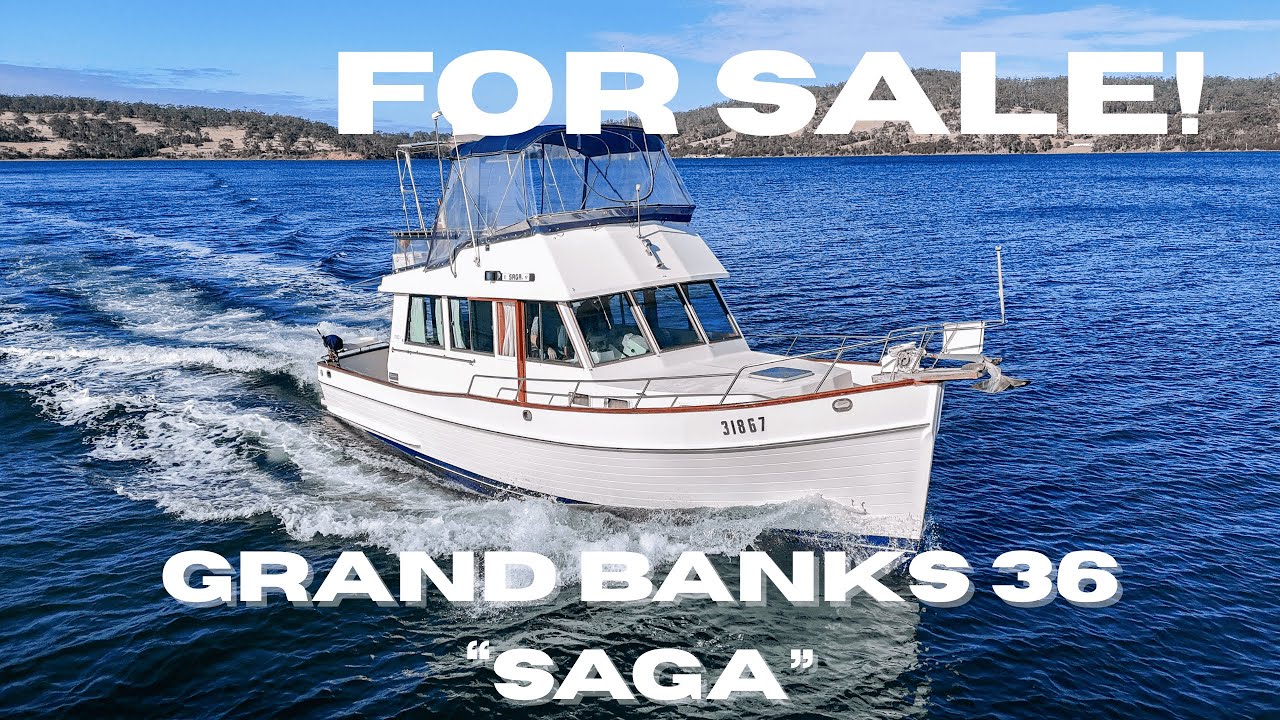FOR SALE! GRAND BANKS 36 Flybridge Motor Cruiser 
