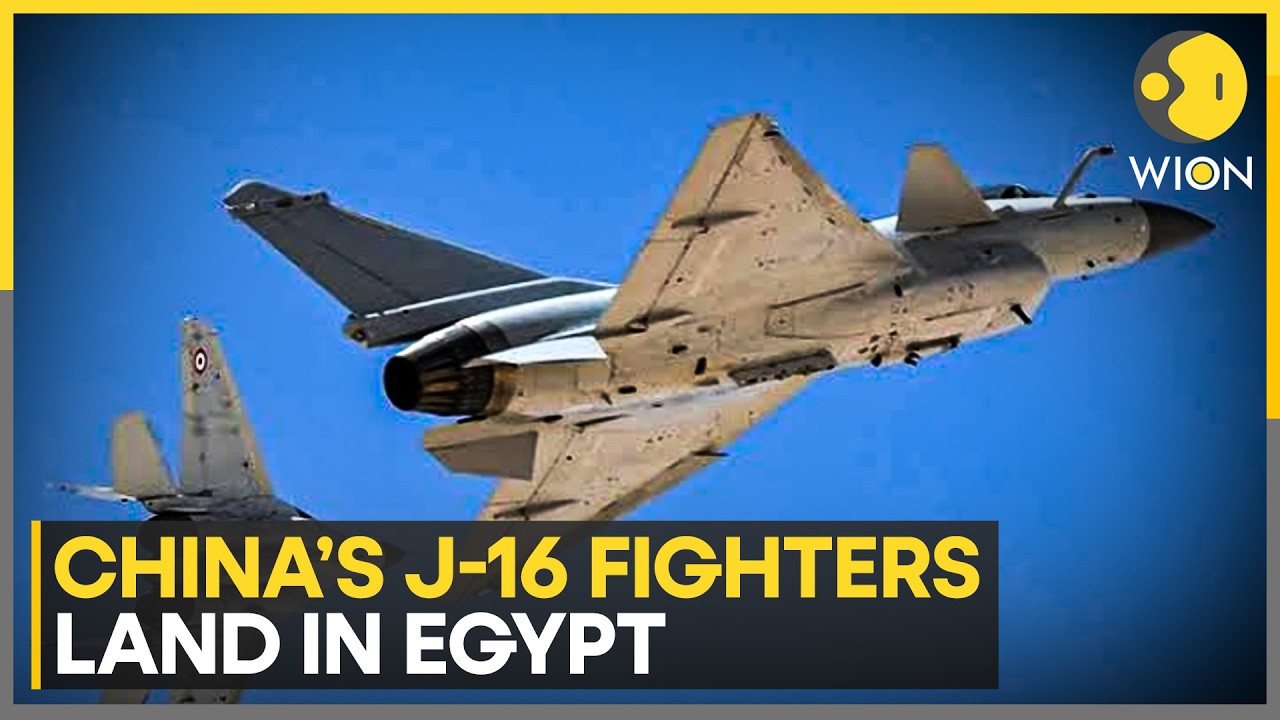 China&rsquo;s J-16 Fighters Land In Egypt | Major Military Exercise Sparks Regional Tensions