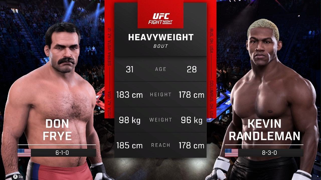 UFC & PRIDE Legends - Don Frye vs. Kevin Randleman ( Simulation on PS5\UFC5 )