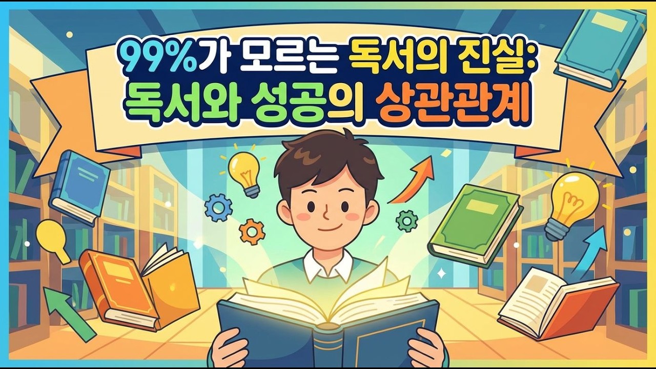 99%가 모르는 독서의 진실: 독서와 성공의 상관관계#독서 #성공 #자기계발