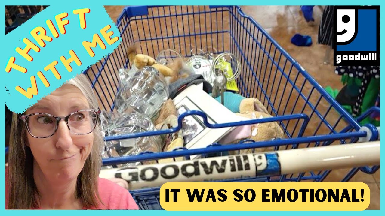 It Was So Emotional - Thrift With Me at Goodwill - Las Vegas Thrifting