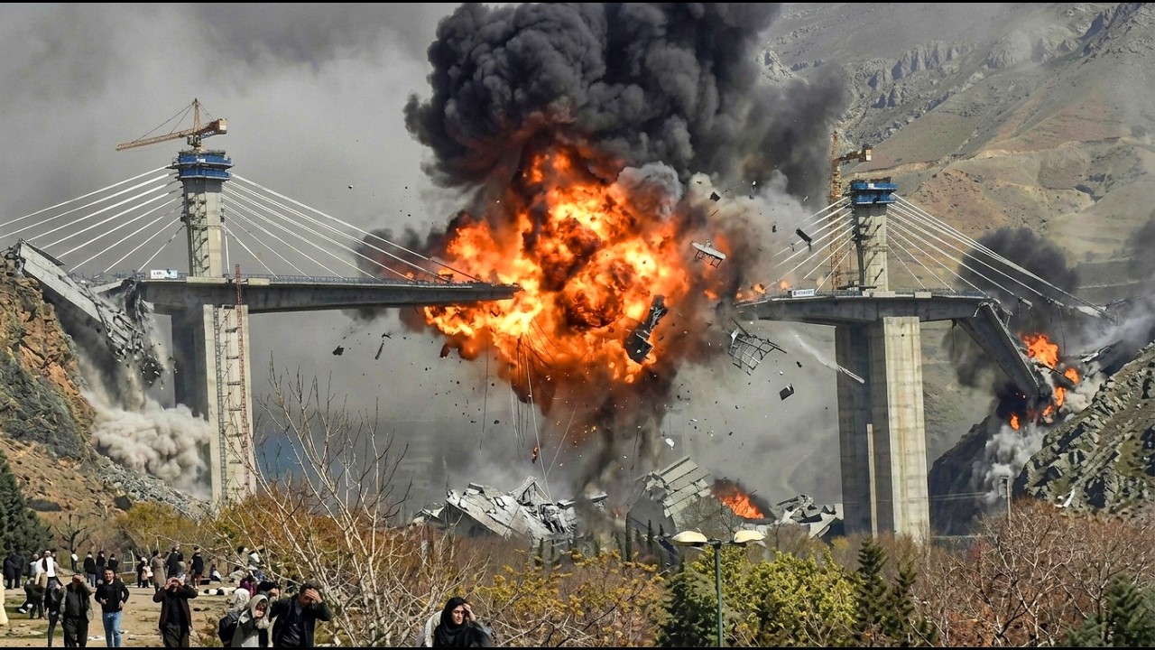 Watch the United States B-2 Stealth Bomber Destroy Iran&rsquo;s Largest Bridge