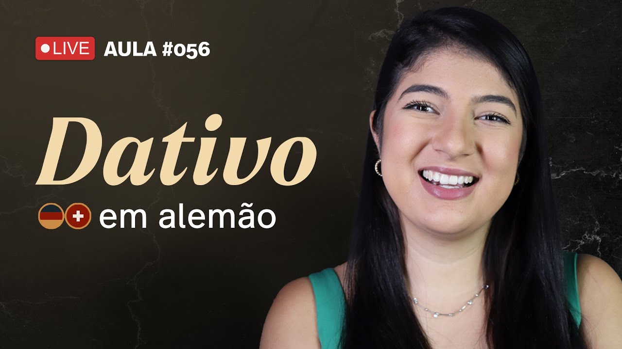 GUIA DE DECLINAÇÕES - DATIVO EM ALEMÃO [Aulão de Alemão #56]