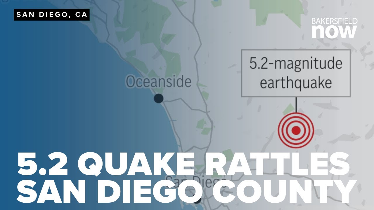 Expert advises preparedness after 5.2 earthquake near San Diego
