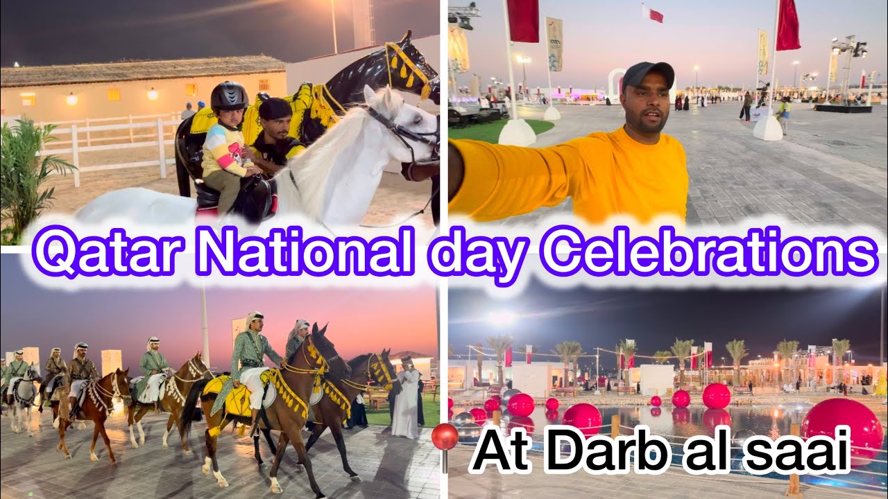Qatar national day Celebrations at Darb al saai