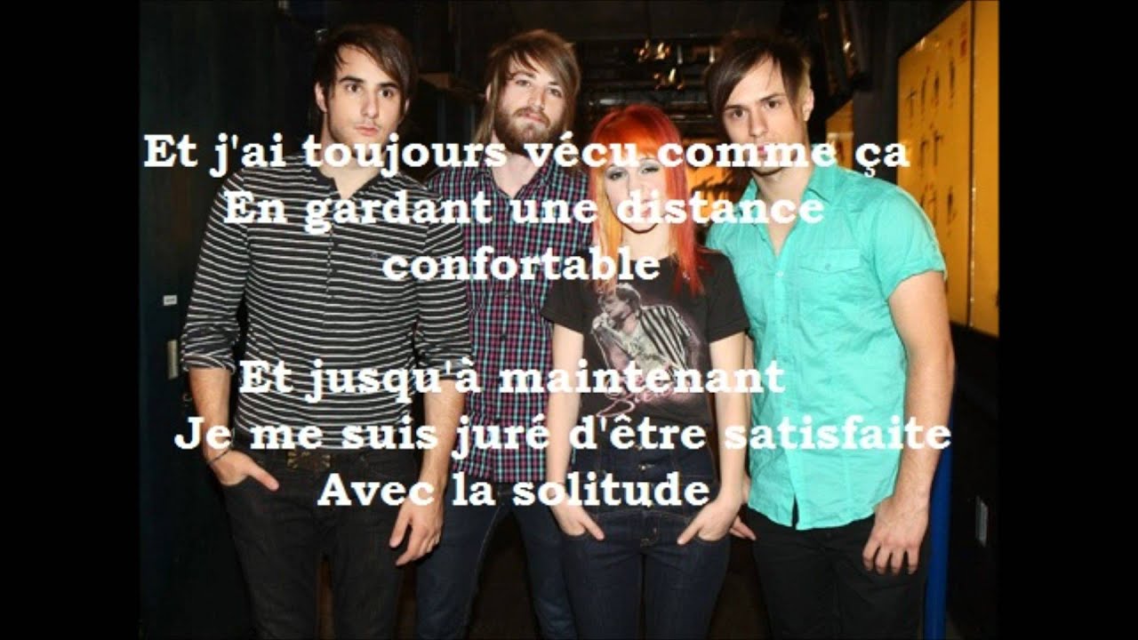 Paramore - The only exception traduction HD