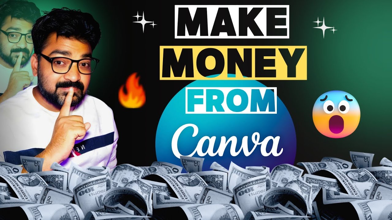 Canva Simple Side Hustle|How to Make Money From Canva|