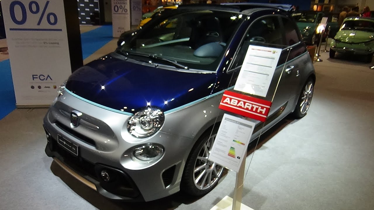 2018 Abarth 695 Cabrio Rivale 1.4 T-Jet - Exterior and Interior - Auto Zürich Car Show 2017