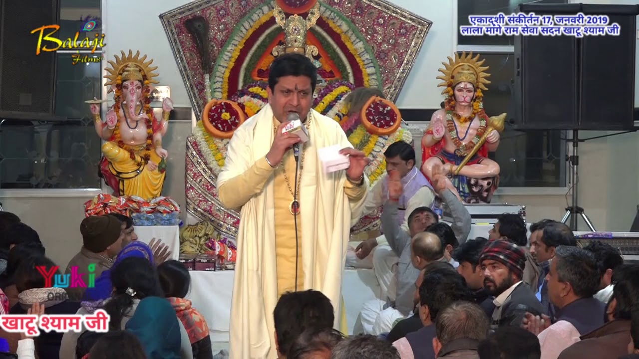 बहुत ही प्यारा श्याम भजन ओ  साँवरे By Mukesh Bagda Live 17 जनवरी 2019 खाटू श्याम जी