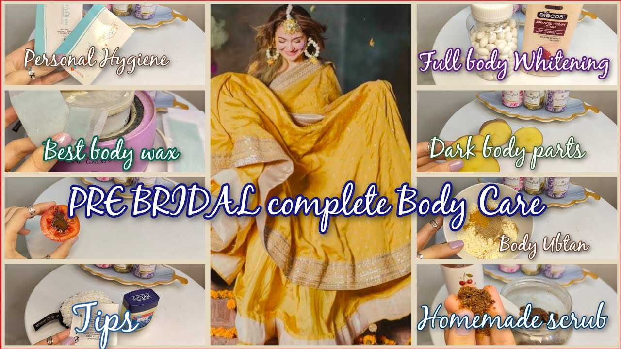 Pre Bridal  Complete Body Care At Home 🦋 || Pre Bridal SelfCare At Home ❣️ Important Tips 🌼