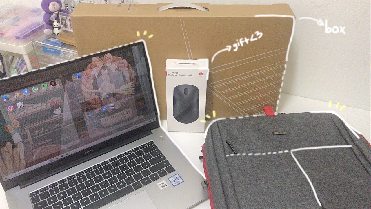 Huawei Matebook D15 Unboxing 💻