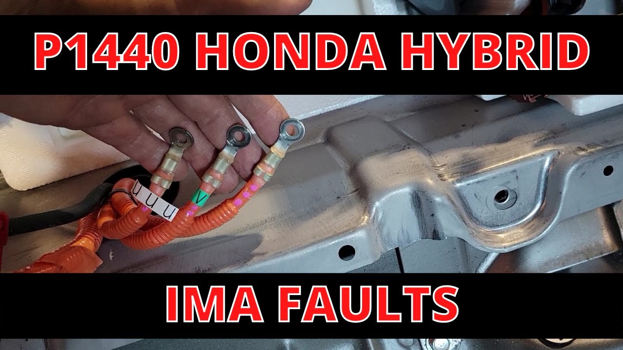HONDA CIVIC HYBRID P1440 ДИАГНОСТИКА И РЕМОНТ