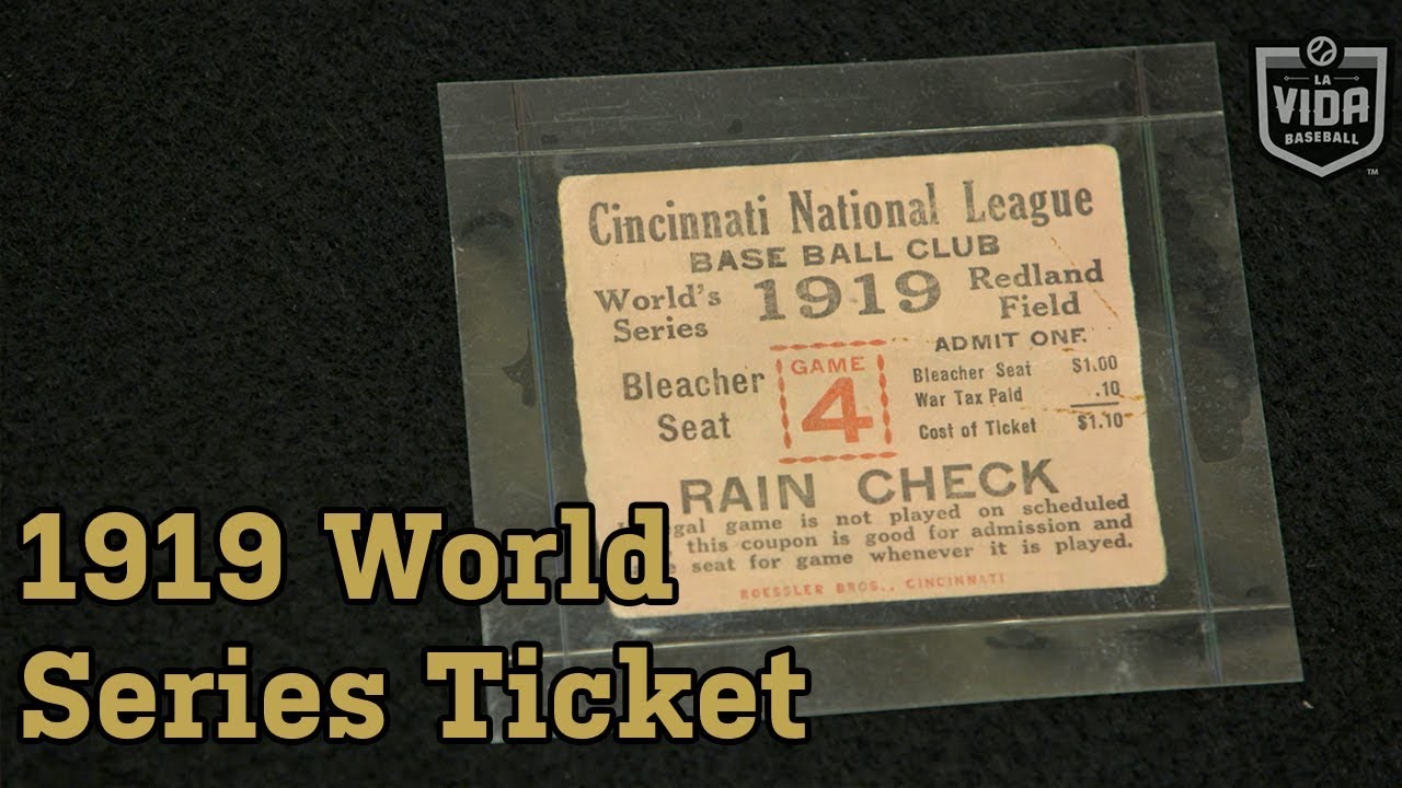 1919 World Series Ticket &mdash; Stories from Inside the Hall of Fame