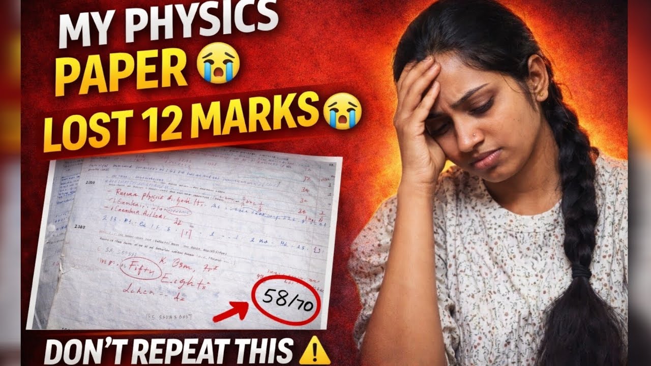2nd PUC Physics Final Exam Paper😯I lost 12 marks 😭#2ndpuc #kcet 